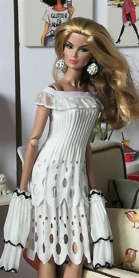 Lowest Prices Handmade~doll Jumpsuit For 12 Doll~ Barbie Fr Silkstone Tall Barbie High Quality
