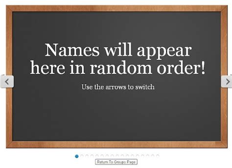 It gives you a who and a what, both randomly selected with unique ideas which could turn into a creative drawing! The Random Name Generator will randomly draw a name from ...