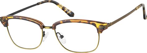 tortoiseshell browline glasses 7805525 zenni optical