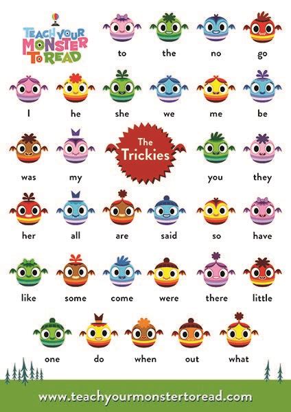 105 Best Teach Your Monster To Read Images On Pinterest Phonics Games