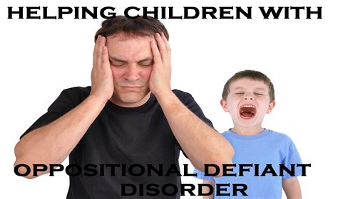 How To Help Kids With Oppositional Defiant Disorder Youtube