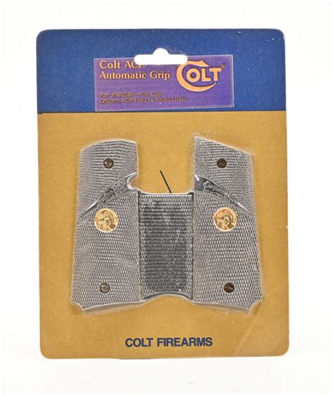 Colt Pachmayr Grip 920589 For Colt Officers Acp Only New Old Stock