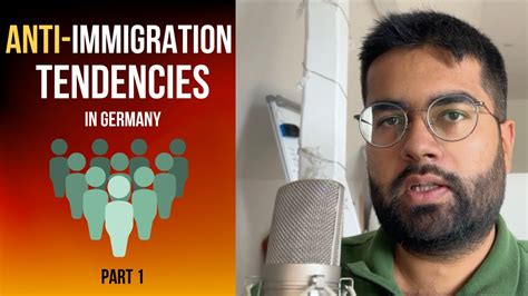Anti Immigration Sentiments In Germany What To Do Now Part 1 Youtube