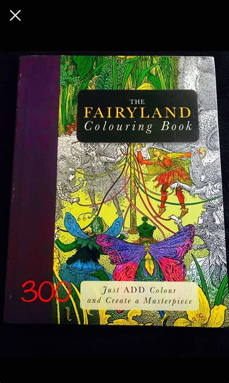 Fairyland Coloring Book Sealed Hobbies And Toys Stationary And Craft