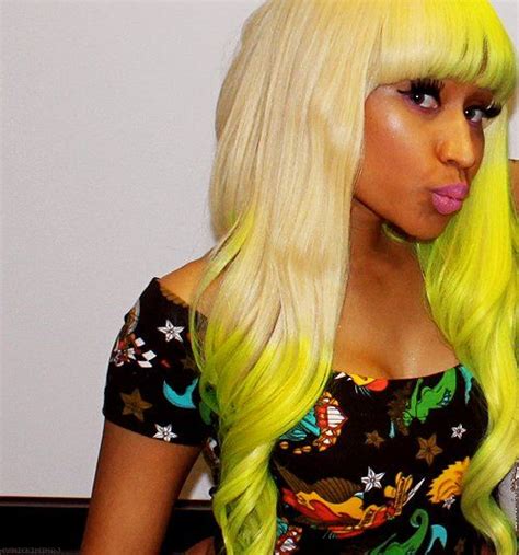 Colorful Cuties Nicki Minaj Hairstyles Nicki Minaj Pictures Nicki