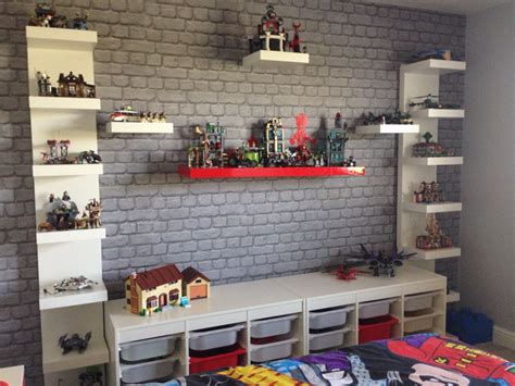 Lego dresser.my kid is a huge lego fan…i think it was a brilliant gift for him for his birthday and he absolutely loves it for clothing storage…instructions here… Lego Creation Station Lego Storage Lego themed bedroom ...
