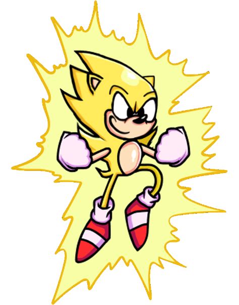 Fnf Fixed Fleetway Sonic Super Sonic By 205tob On Deviantart