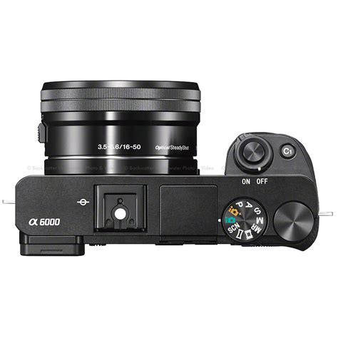 Sony A6000 Mirrorless Camera With 16 50mm Power Zoom Lens