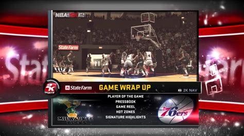Nba 2k12 Dr J Player Of The Game Highlight Hd Youtube