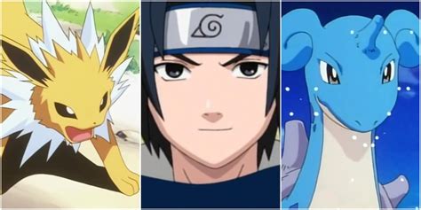 Naruto 5 Kanto Region Pokémon Sasuke Would Want On His Team And 5 Hed