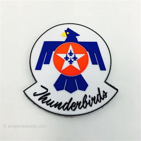 2015 Thunderbirds New Pvc Patch Mp0118 Aviatorwebsite