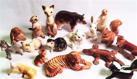 Miniature Collectible Animal Figurines 2 Clicks Collectible Figurines