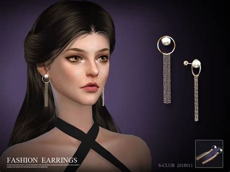 New Earrings For Female Hope You Like Thank You Found In Tsr