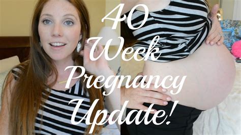 40 Weeks Pregnant About To Pop Induction Scheduled Youtube