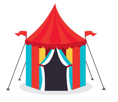 Circus Tent Circus Tent Transparent Background Transparent Cartoon