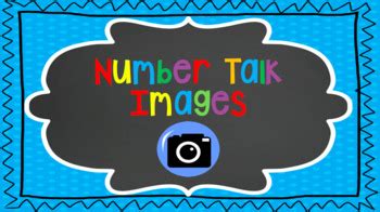 number talks images notice    mazzymom tpt