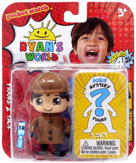 Ryans World Series 4 Detective Ryan And Mystery Action Figure 2 Pack