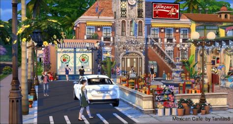 Mexican Cafe And Restaurant At Tanitas8 Sims Sims 4 Updates