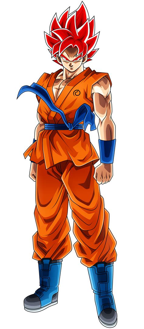 Imagen Goku Ssj Dios Definitivopng Dragon Ball Fanon Wiki Fandom