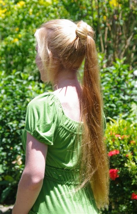 Braids And Hairstyles For Super Long Hair Blonde Ponytail