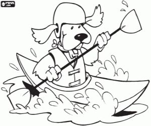 Right click big olympic sports picture. Kayaking clipart colouring page, Kayaking colouring page ...