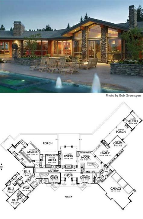 Ranch Single Story Houseplans Yahoo Image Search Results In 2020