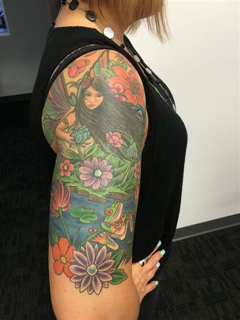 1/2 sleeve tattoo Fairy Tattoo | Fairy sleeve tattoo, Fairy tattoo, Fairy tattoo designs