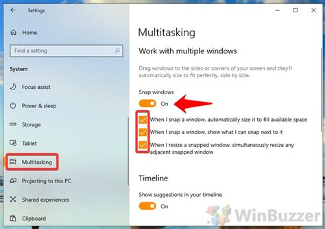 Windows 10 Snap Assist How To Turn Window Snapping On Or Off