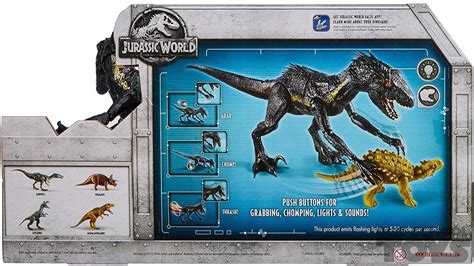 Indoraptor Jurassic World Fallen Kingdom In Doos Grab N Growl Old School Toys