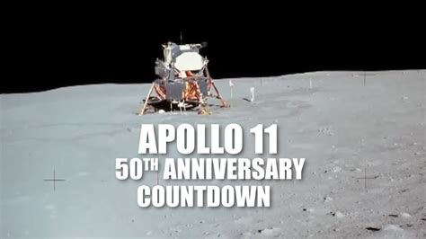 Apollo 11 50th Anniversary Countdown Youtube