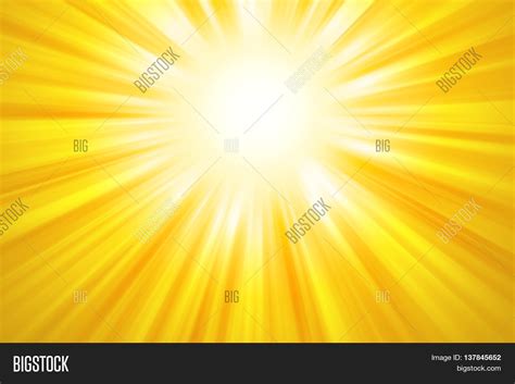 Golden Sun Rays Image And Photo Free Trial Bigstock