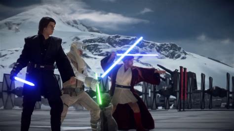 Battlefront 2 Anakin Skywalker Heroes Vs Villians Gameplay Youtube