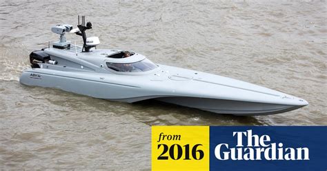 Royal Navy Tests Unmanned Speedboat Ahead Of Drone Exercises Drones Military The Guardian