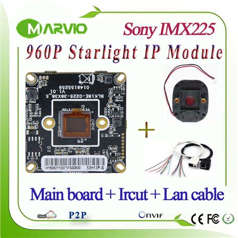 13mp Hd 960p Starlight Network Ip Camera Module Colorful Night Vision