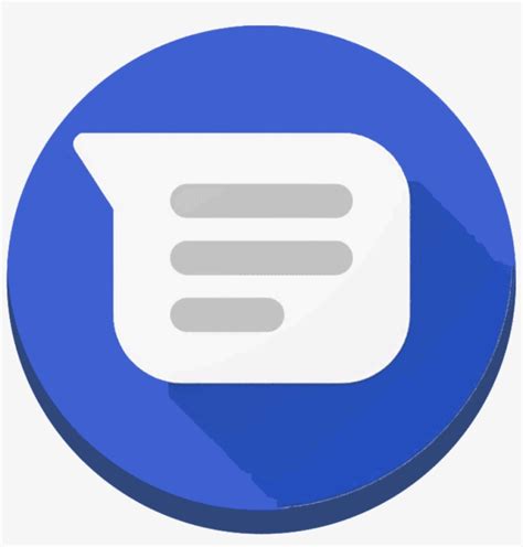 Sms Android Messages App Icon Free Transparent Png Download Pngkey