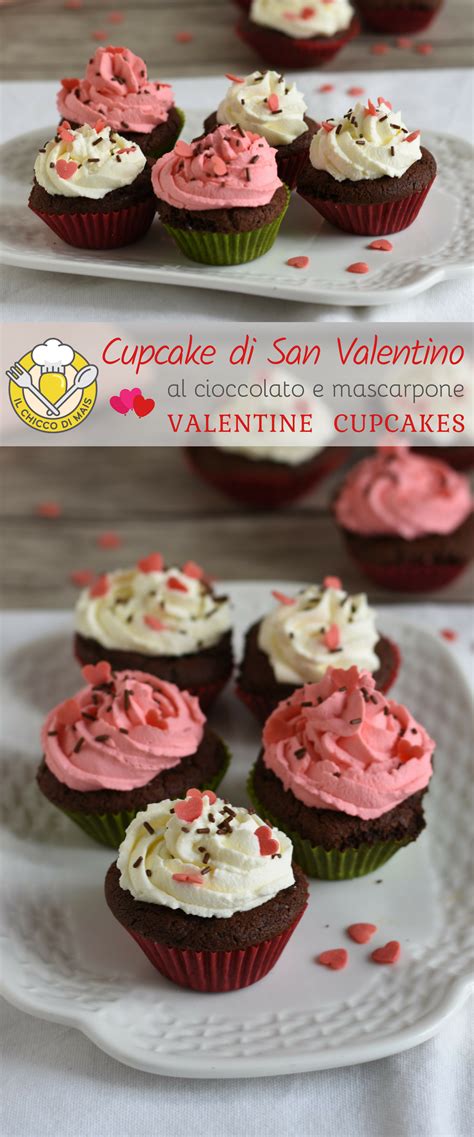 Cupcake Di San Valentino Al Cioccolato E Mascarpone Ricetta Facile Per