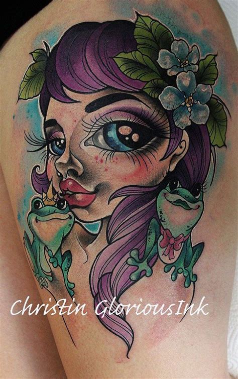 Christin Gloriousinks Photos Christin Gloriousink Portrait Tattoo