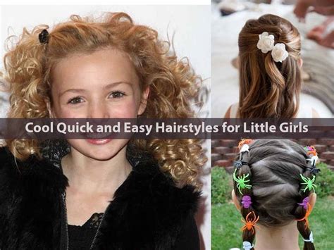 Cool Quick And Easy Hairstyles For Little Girls