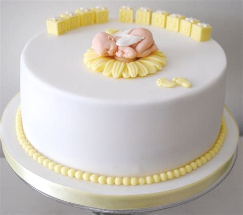 Such A Sweet And Simple Baby Shower Cake Unisex Baby Shower Cakes