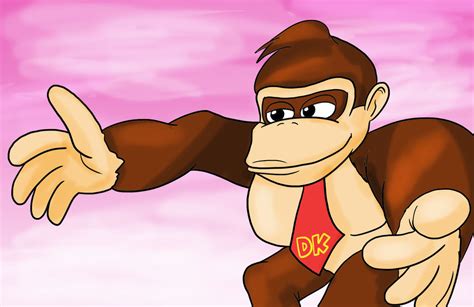 Dibujo De Donkey Kong Cartoon Dibujos F Ciles