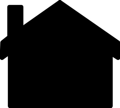 House Silhouette Clip Art At Vector Clip Art Online Royalty Free And Public Domain