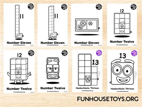 Fun House Toys Numberblocks Fun House Have Some Fun Printable