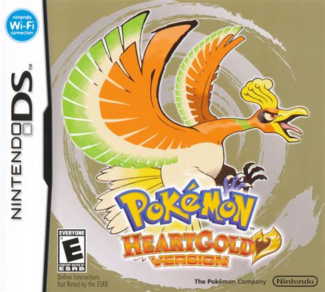 Pokémon HeartGold and SoulSilver Video Game Box Art ID 38834