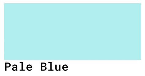 Pale Blue Color Codes The Hex Rgb And Cmyk Values That You Need