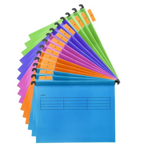 Buy Hiziwimi 15pcs Pp Material Filing Cabinet A4 Suspension Files With