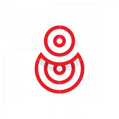 Number 8 Logo
