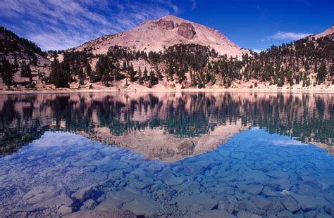Reflections Of Lassen Peak Photograph By Dennis Siewert Fine Art America