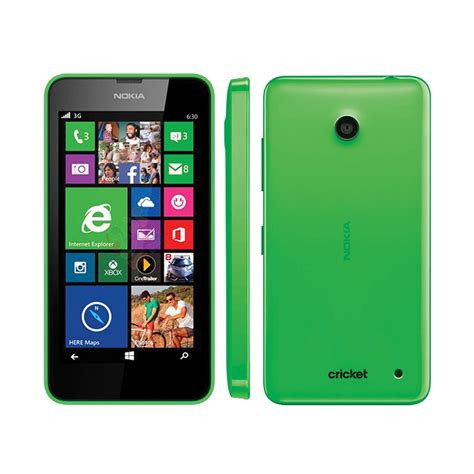 Nokia Lumia 630 Green Gsm Unlocked Cricket Wireless Smartphone Used
