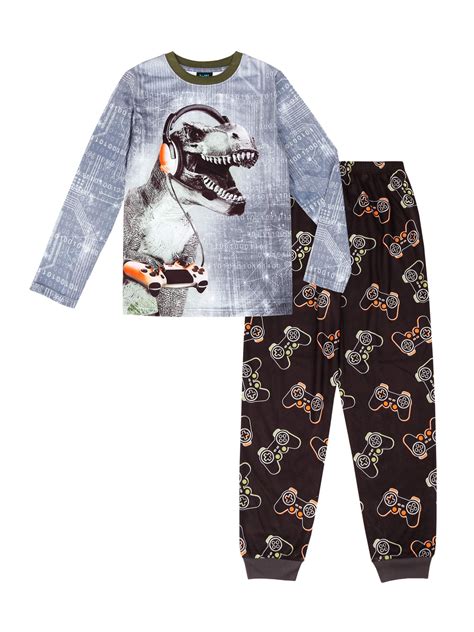 Jellifish Kids Boys 2 Piece Pajama Set Sizes 4 16
