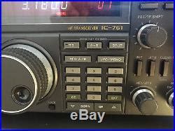 Icom Ic Hf Transceiver With Sp Ext Speaker Unblocked Tx Range Mhz Ham Radio